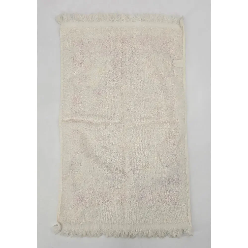 Vintage 1970s Groovy Butterfly‎ Hand Towel and Washcloths
